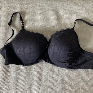 Stella McCartney Black Padded Underwire Bra - UK/US 34E
